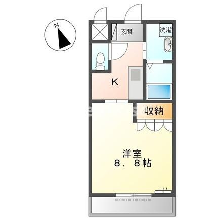 サンパレスⅥの間取り|間取図