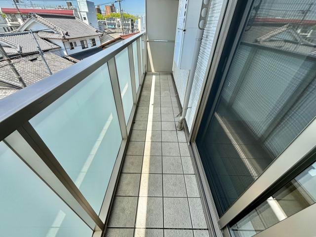 BEREO南条のバルコニー