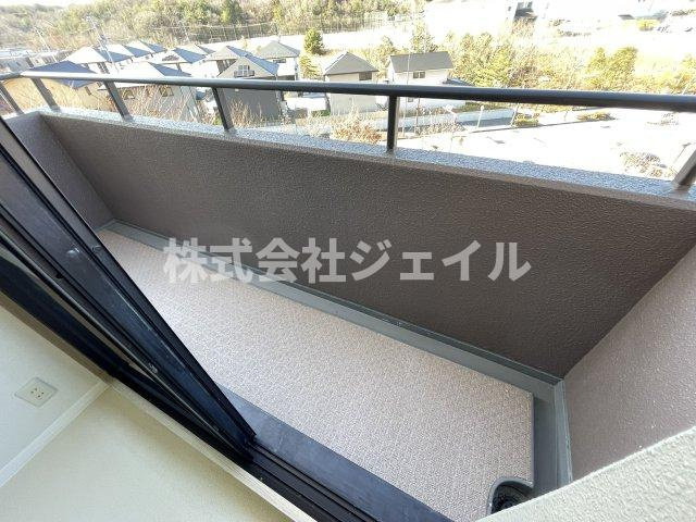 中古マンション　グリーンスクエア三田のバルコニー