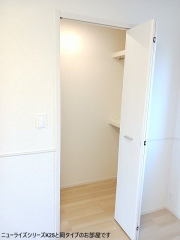 仮）根木内アパートの収納|専用の収納スペースです