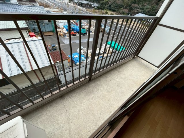 メイプルタウンのバルコニー