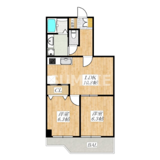 ＩＳＭ常盤の間取り|間取図です！
