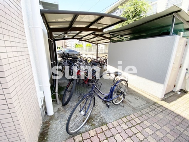 ＩＳＭ常盤のその他共用部分|駐輪場です。