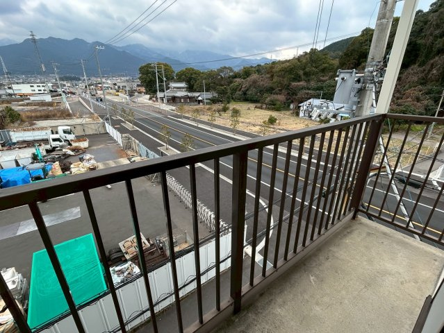 メイプルタウンのバルコニー