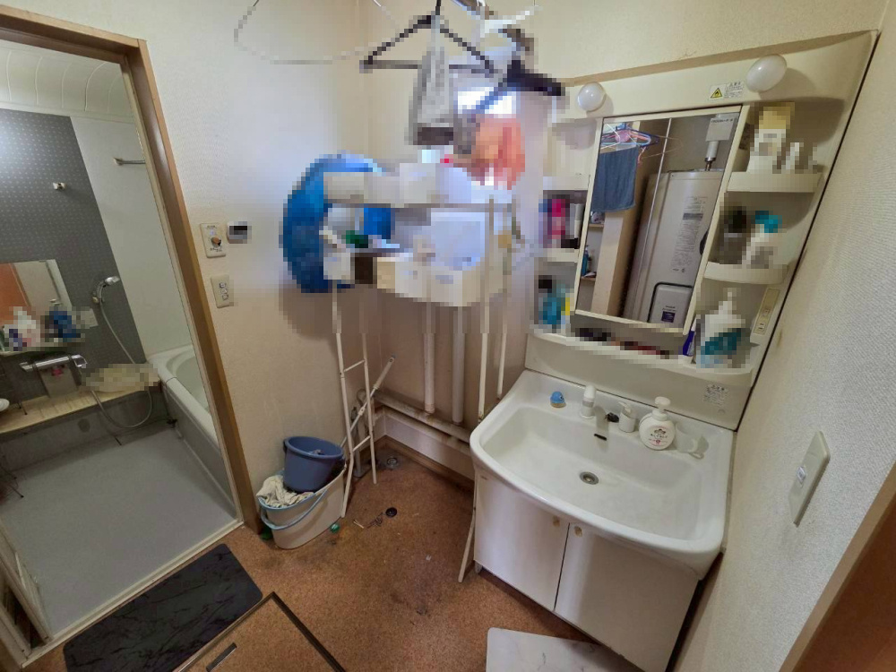 若草町　中古住宅の独立洗面台