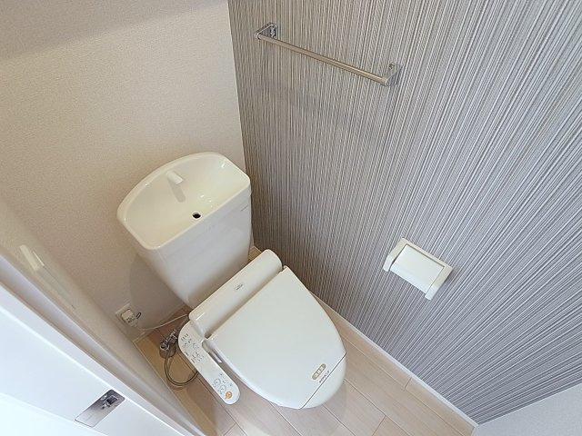 すずらんハイツのトイレ|ウォシュレット付きトイレ