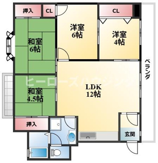 【間取り】 | クラタス平野