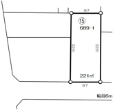 羽生市西3丁目売地の画像