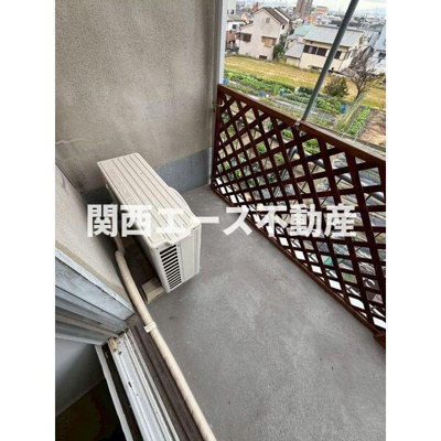 【バルコニー】 | 南野２丁目貸家