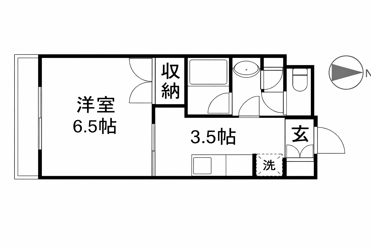 メイプルタウンの間取り