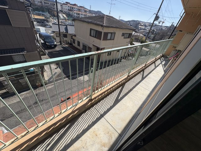 ウイングパレスのバルコニー