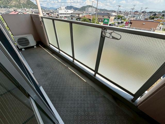 アーク早瀬のバルコニー