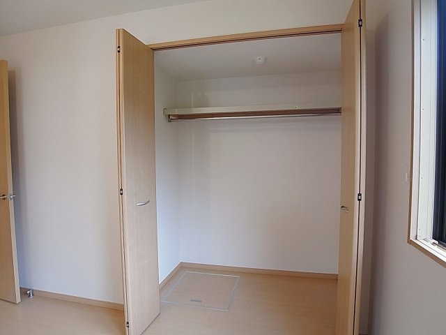 ソレアードの収納|クローゼット広々使い勝手良好