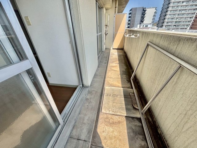 マジェスティコート東雲町のバルコニー