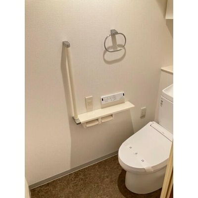 【トイレ】 | ベイシティ晴海スカイリンクタワー | ゆったりとした空間のトイレです