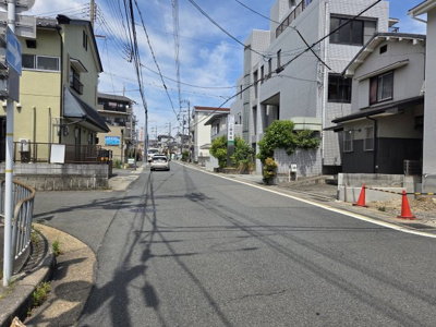 【前面道路含む現地写真】 | 山科区大宅五反畑町　新築戸建
