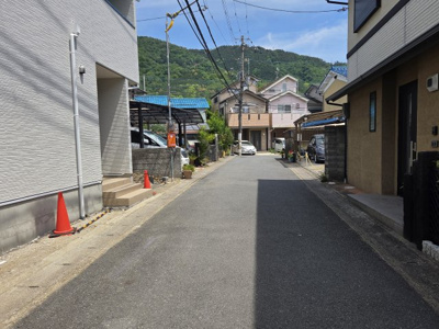 【前面道路含む現地写真】 | 山科区大宅五反畑町　新築戸建