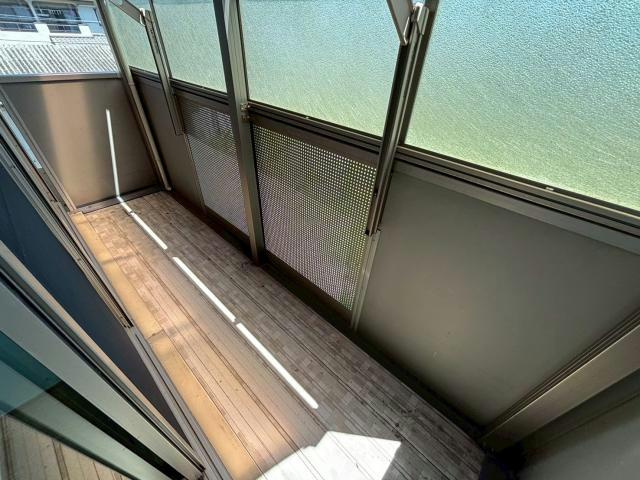 ハイム城山のバルコニー