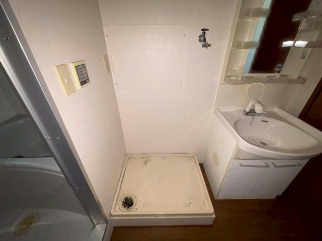 ハイム城山の洗面所