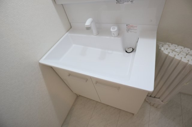 生駒市仲之町の一戸建ての洗面所