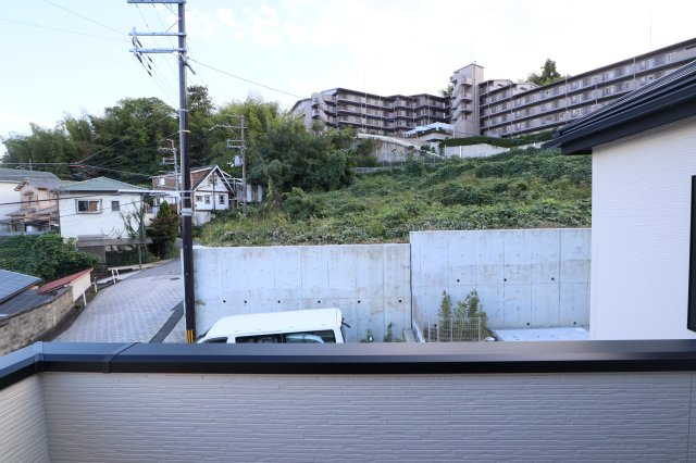 生駒市仲之町の一戸建ての展望