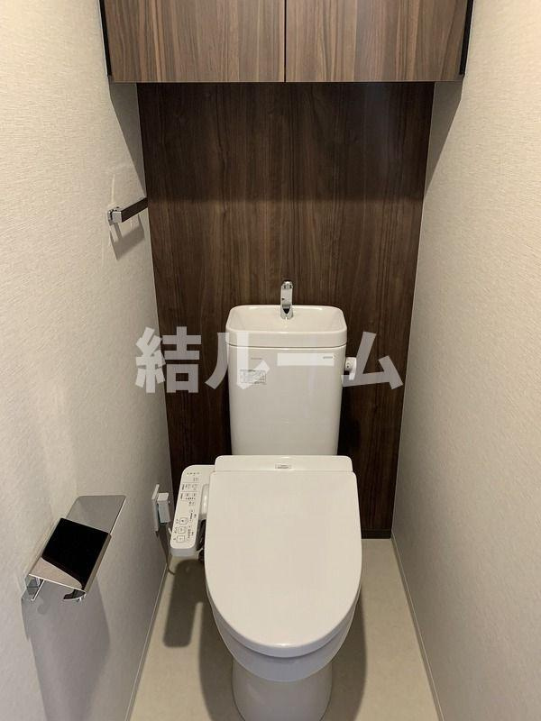 豊島区高田１丁目の賃貸マンションのトイレ