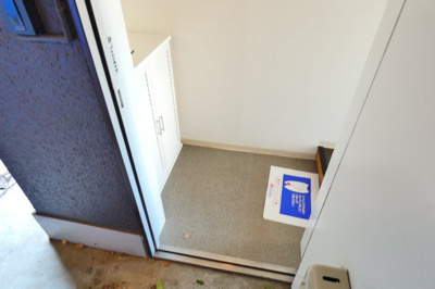 【玄関】 | サンハイム北田園 | シューズボックスのある玄関です