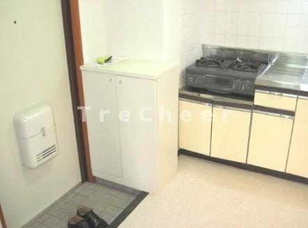 メゾン上野Ⅱの玄関