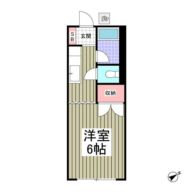αＮＥＸＴ本郷第２の間取り