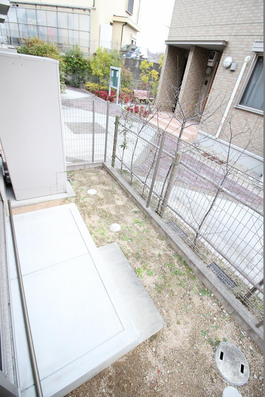 グレース・メゾン　A棟の庭|※お部屋により仕様が異なる場合があります。