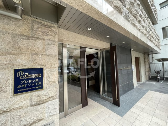 プレサンス本町ジョイスのエントランス|プレサンス本町ジョイス　エントランス