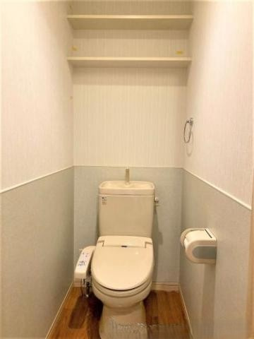 ツインコートのトイレ|【おすすめ物件】トイレ（温水洗浄便座・手洗いカウンター付き）、とても綺麗で清潔感があります♪