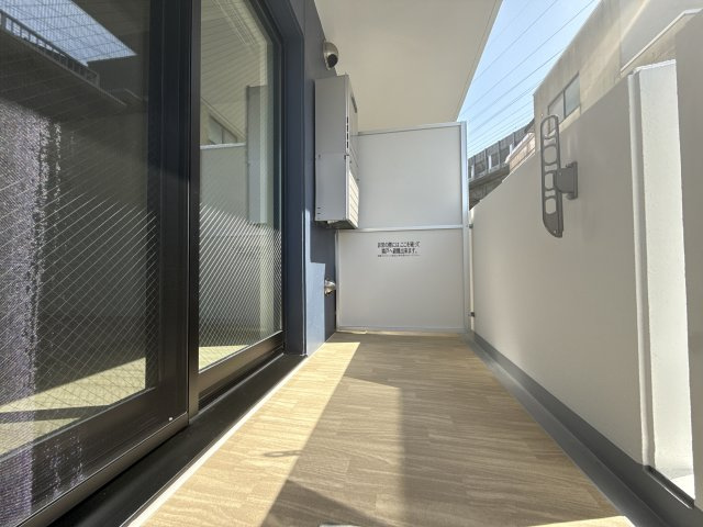 MISTRAL千代田町のバルコニー