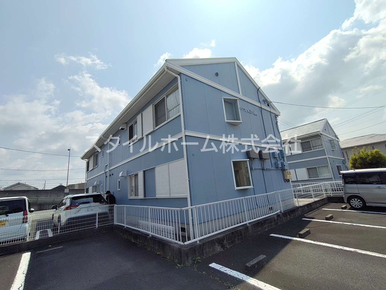 フレグランス三ツ相　B棟の外観パース