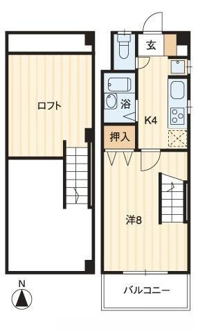 貳室邸マンションの間取り|間取図 