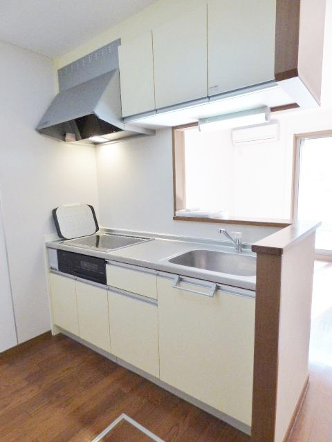 逗子市久木１丁目のアパートのキッチン|広々としたキッチンです♪
