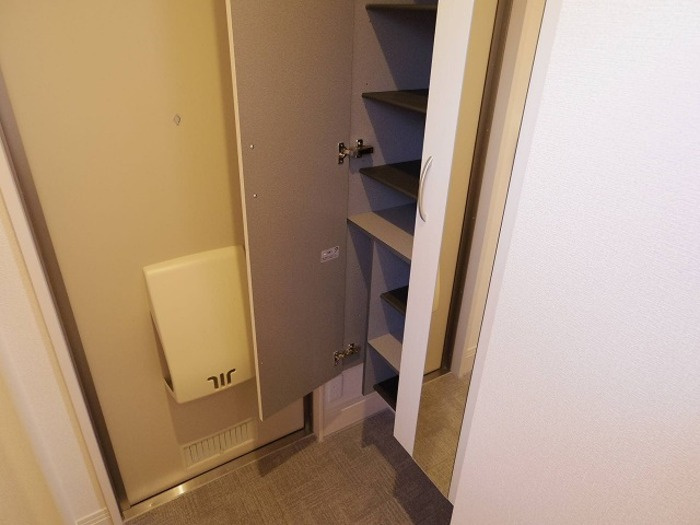 エスキーナの玄関|シューズBOX(姿見鏡付)