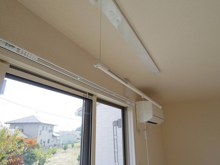 エスキーナのその他|室内物干し（雨の日などに重宝します）