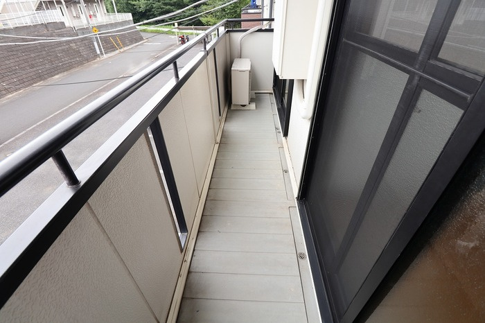 ハイカムール東台 ＡＢＣＤのバルコニー|バルコニー
