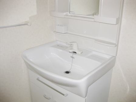 メゾン　ド　ソレイユの独立洗面台|洗面所