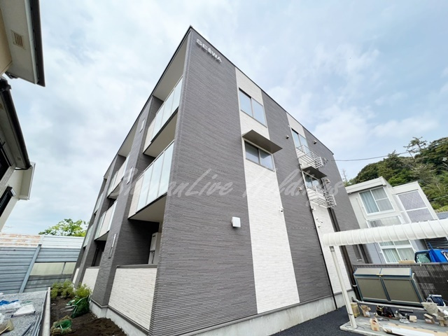 藤沢市城南１丁目のアパートの外観