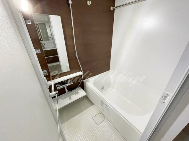 藤沢市城南１丁目のアパートの浴室|清潔感のあるお風呂♪