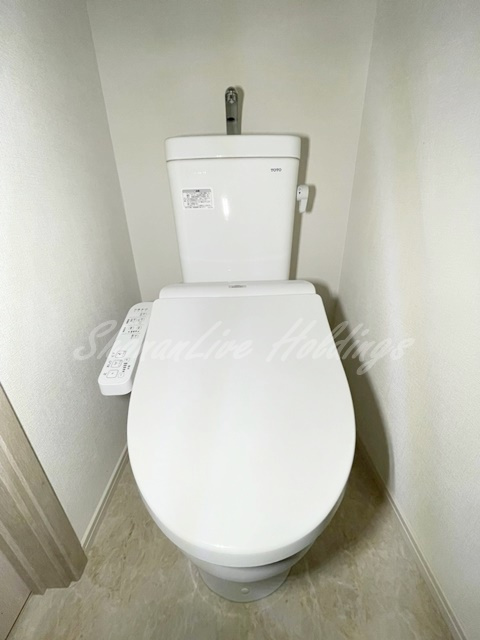 藤沢市城南１丁目のアパートのトイレ|清潔感のあるトイレ♪