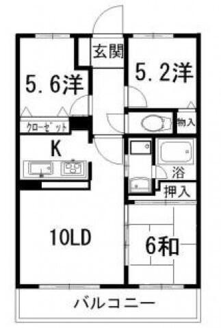 アルファステイツ高須新町の間取り|間取図 