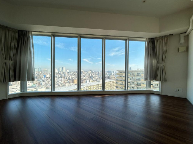 パークハウス清澄白河タワーの居間・リビング