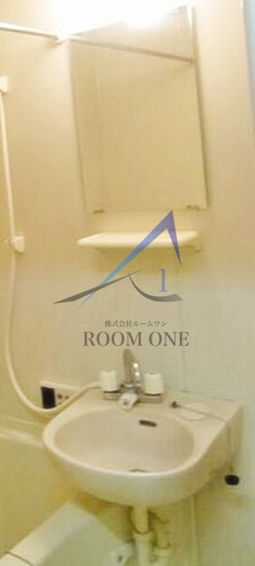 グランデ・ハナブサの洗面所|洗面台です。