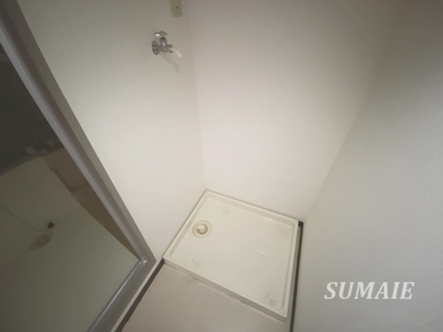 ラ・ルミエールの洗面所|室内洗濯機置き場です！