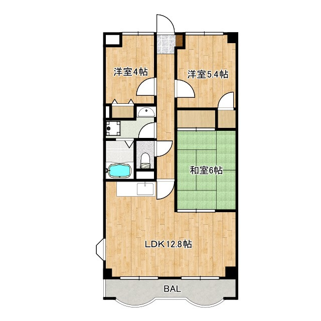 ラ・ルミエールの間取り|使いやすい間取りです☆