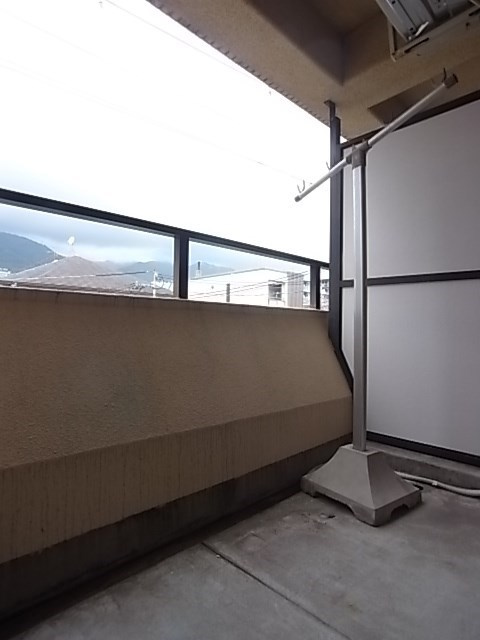 ラ・セーヌ六甲のバルコニー