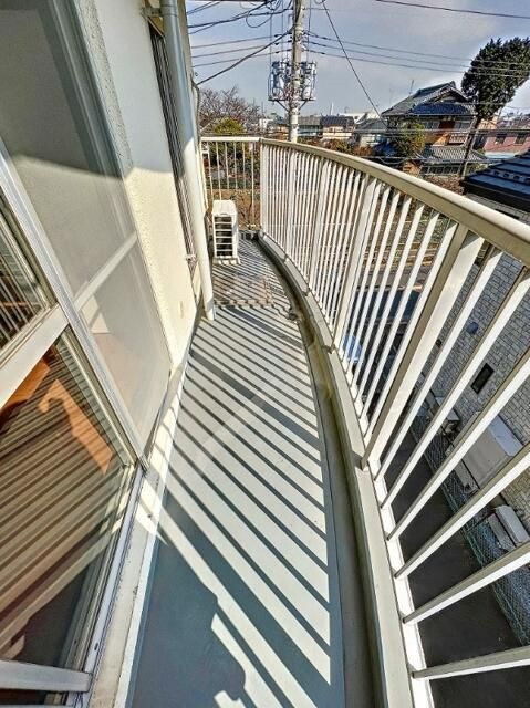 サンライズ豊島のバルコニー